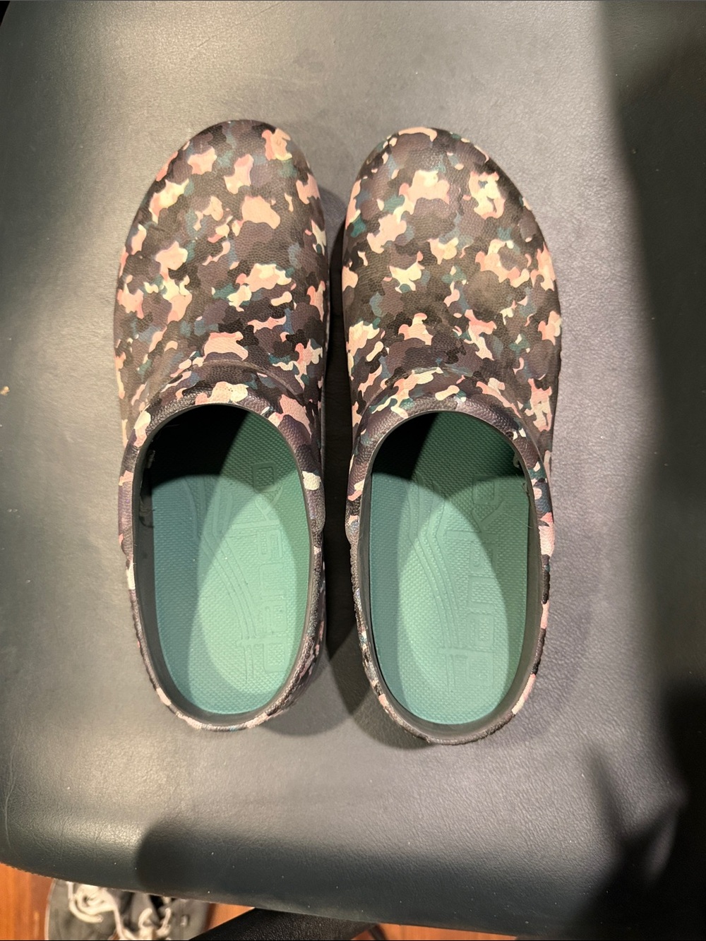 Dansko Slip-On Camo Clogs